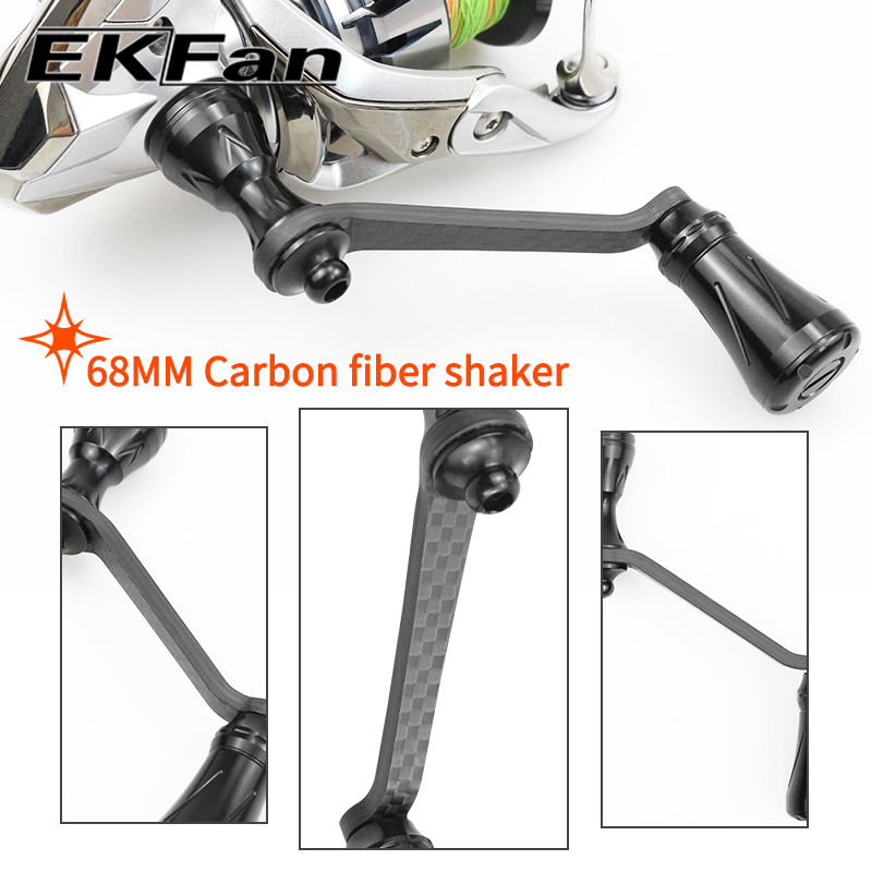 Fly Reel - Gagang Reel Pancing Serat Karbon EKfan