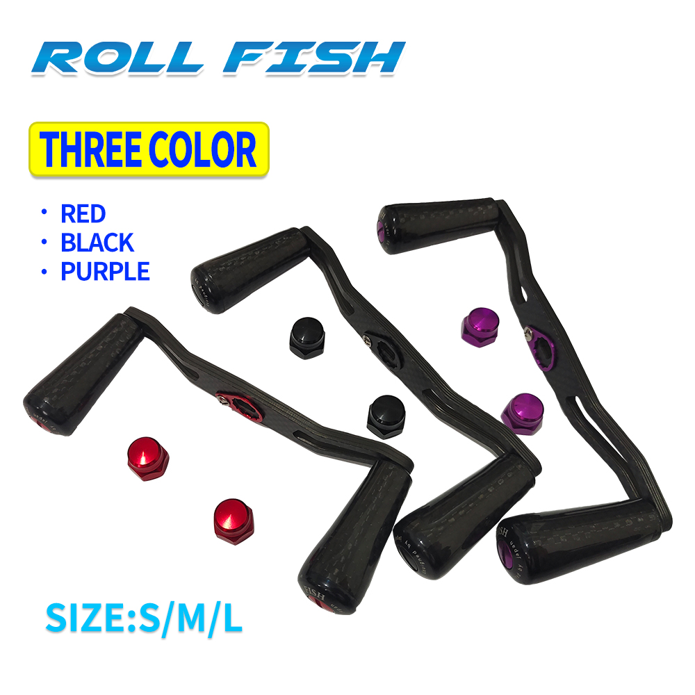 Fly Reel - ROLLFISH Carbon Fiber Rocker Arms, Ringan,
