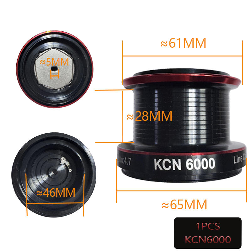 KCN6000 KCN8000 KCN10000 Gulun - Reel Spare Spool ulasan dan harga