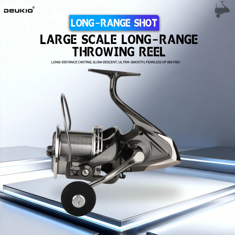 DEUKIO Reel Pancing Spinning 8 - Trolling Reel ulasan dan harga